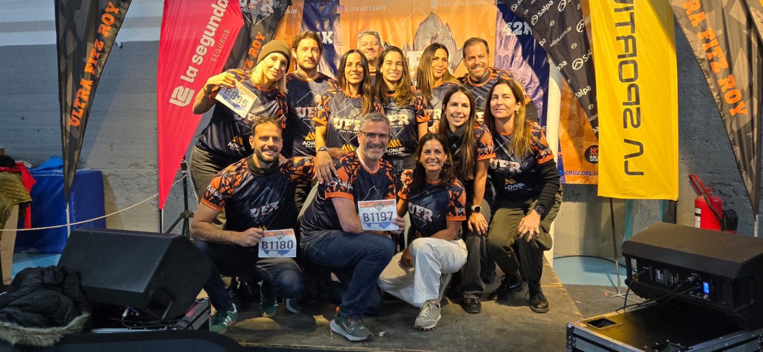 Equipo en Ultra Fitz Roy 2025